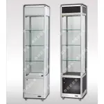 直立式玻璃櫃,鋁邊框玻璃櫃 公仔玻璃櫃/模型展示櫃 玻璃櫃客製化