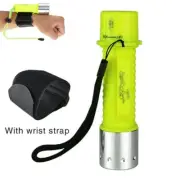LED Diving Flashlight Scuba Diving Light IP68 Underwater Torch Light Flashlamp