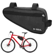 Triangle Bicycle Bag Water-Resistant Bike Frame Pouch Cycling Bike Accessories