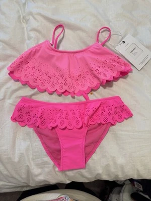 Girls Boden Size 13-14 Two Tone Bikini Set NWT