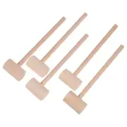 20pcs Kids Preschool Toy Mallet Pounding Gavel Toys Wood Hammer