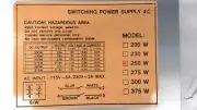 CLONE REPLACEMENT ULTRA 250 W SWITCHING POWER SUPPLY