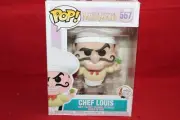 Funko Pop Chef Louis 567 The Little Mermaid Disney w/Protector