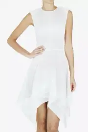 BNWT SASS & BIDE 'Double Scoop Please' White Dress - Size 10 - $650