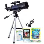 Kids Telescope Star Seeker Series with 15-150X 300x70mm Compact Telescope Kit 5