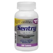 Sentry Senior Multivitamin & Multimineral Supplement Women's 50+ 100 Tabs