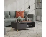 Coffee Table Grey 90x60x35 cm Chipboard