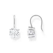 Buy Earrings with white zirconia - silver by Thomas Sabo online - THOMAS SABO Australia