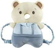 Baby Head Protector Backpack, Adjustable Cute Animal Toddler Head Protector Backpack, Infant Safety Pillow | Soft Cushion Support with Harness for Toddler Balance Training Baby Fall Safety