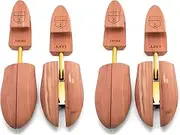 [HOUNDSBAY] Cedar Shoe Tree, Shoe Trees for Men, Shoe Trees for Women, Shoe Trees for Sneakers, Shoe Widener, Shoe Shaper