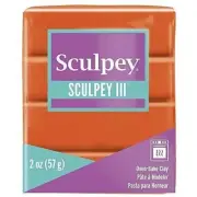 Sculpey III Polymer Clay Just Orange