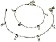 [Generic] 925 Sterling Silver Anklet for Women, 27 cm Length, 22 g