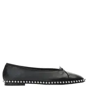 [Alexander Wang] Lina Ballchain Flat In Smooth Lambskin
