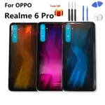 電池玻璃後蓋適用於 OPPO REALME 6 PRO 6PRO RMX2061 RMX2063 外殼門玻璃外殼手機更換