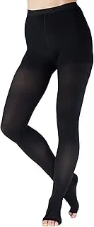 [ABSOLUTE SUPPORT] Opaque Compression Stockings Pantyhose Women 20-30mmHg - Plus Size