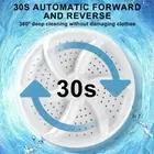 USB Turbo Washer Portable Mini Washing Machine Travel
