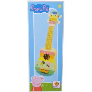 【Peppa Pig 粉紅豬】粉紅豬小妹 - 木製烏克麗麗(佩佩豬)