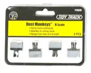 Woodland Scenics ~ New 2025 ~ N Scale ~ Dust Monkeys ~ Tidy Track ~ TT4570