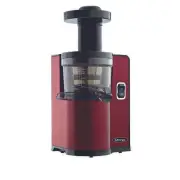 Omega Cold Press Masticating Vertical Low-Speed Juicer, in Red