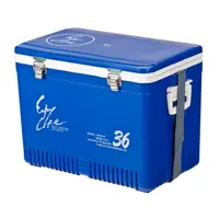 在飛比找PChome24h購物優惠-休閒保冰保冷冰桶 行動冰箱-36L