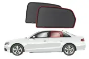Genuine SNAPSHADES Car Rear Window Shades for Audi A4 Sedan (B8, Typ 8K; 2008...