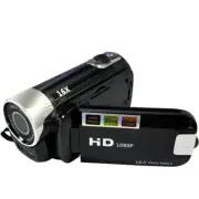 1080P HD Camcorder: 16MP Digital Video Camera, 16X Zoom, 2.7" LCD