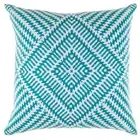 Tree Wool Cushion Covers 18x18” 100% Cotton Pack of 2 - Turquoise Kaleidoscope