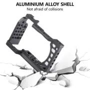 Aluminum DSLR Camera Cage Video Stabilizer for A6400 A6300 A6100 Camera Frame