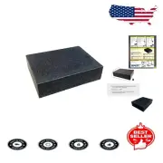 Heavy-Duty 11 lbs 6" x 8" x 2" Granite Surface Plate – High Accuracy Assurance