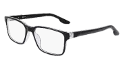 NIKE NIKE 7160 010 BLACK/CRYSTAL CLEAR 55/17/145 MALE Eyewear Frame