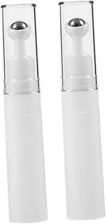 Ipetboom 2Pcs Essential Oil Roller Bottles Leak Empty Cosmetics Dispenser for Eye Cream Essential Oils Travel Friendly Refillable Applicator for Skincare