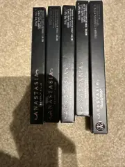 Anastasia Beverly Hills Skinny Brow Pencil And Brow Wiz (set Of 5)