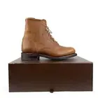 RM Williams Risden Boot Mens AU/UK 7 US 41 UK 8 Clay Pebbled Leather Lace-Up New