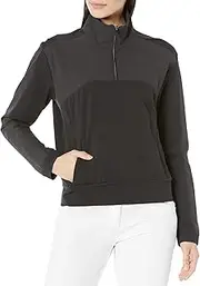 [adidas] Womens Womens Ultimate365 Tour Quarter Zip Pullover