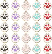 [HieoAnir] Colorful Jewelry Charms Alloy Enamel Charms for DIY Jewelry Making Craft
