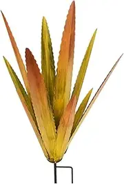 Metal Yard Art Decor Rustic Metal Tequila Agave Sculpture for Country Garden Courtyard Lawn Patio Decor