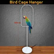 160cm Bird Cage Hanger Stand White Metal Tube Frame Canary Cages