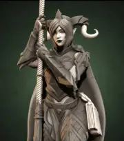 1/8 20cm Yrel 3D Printing Garage Kit Figure Model Kit Unpainted Unassembled GK