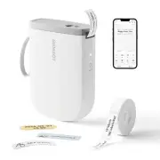 D11 New Version Label Maker Machine with Tape,300DPI Bluetooth Label Printer,...