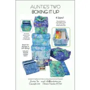 Boxing It Up Pattern By Aunties Two 4 Sizes Included Quilting Sewing Craft