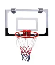 Over-The-Door Mini Basketball Hoop Includes Basketball & Hand Pump