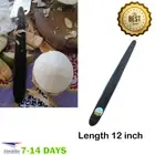 12" Coconut Tool Opener Meat Young Coconut Knife Very Sharp Natural Handmade Rem