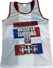 [Generic] Dominican Republic Flag Tank top asta La Tamborra