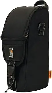 Ape Case ACPROLC18 Professional Large Lens Case, Black/Yellow