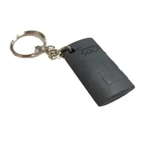 在飛比找momo購物網優惠-【美升】IC鑰匙扣卡 感應卡 灰色 門禁卡 5入(鈕扣卡 考