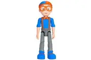 Blippi Talking Figure, 9-inch Articulated Toy with 8 Sounds and Phrases, Poseable Figure Inspired by Popular YouTube Edutainer