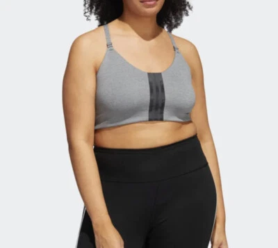 Adidas Sports Bra Aeroimpact Training Athletic Light Support Plus Size Women 4X