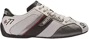 Marque - Shoes Sparco Time 77 Suede And Canvas Sparco White/Black 38