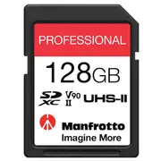 Manfrotto Professional UHS-II V90 U3 SDXC Card 128G