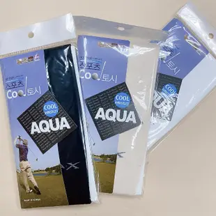韓國 AQUA X 夏日涼感防曬袖套 五色 高爾夫袖套 【花想容】